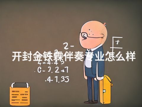 开封金铁霖伴奏专业怎么样