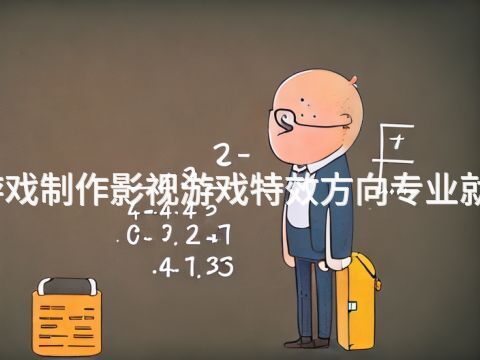 潍坊动漫与游戏制作影视游戏特效方向专业就业前景怎么样