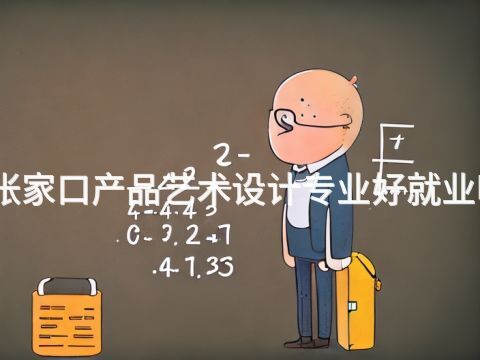 张家口产品艺术设计专业好就业吗