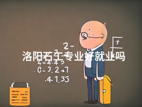 洛阳石工专业好就业吗
