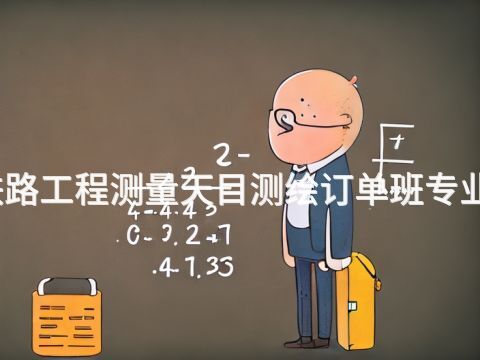 滨州铁路工程测量天目测绘订单班专业怎么样