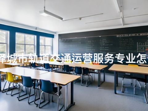 菏泽城市轨道交通运营服务专业怎么样(图1) 菏泽城市轨道交通运营服务专业怎么样(图1)
