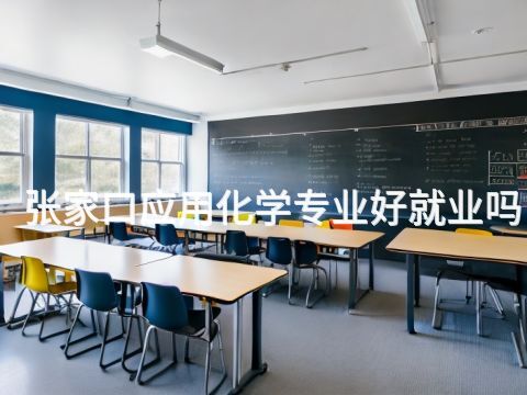 张家口应用化学专业好就业吗