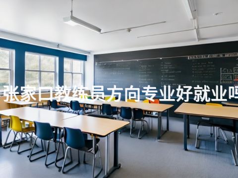 张家口教练员方向专业好就业吗
