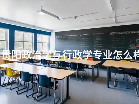 贵阳政治学与行政学专业怎么样