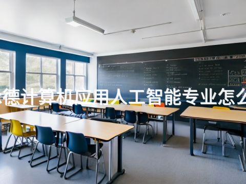 承德计算机应用人工智能专业怎么样