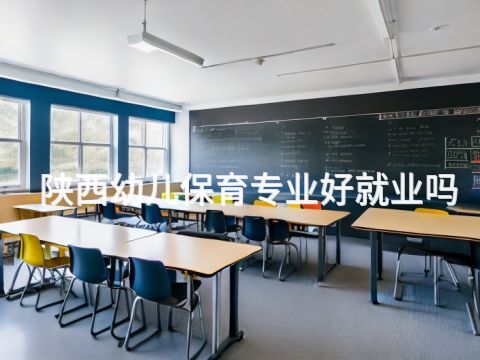 陕西幼儿保育专业好就业吗