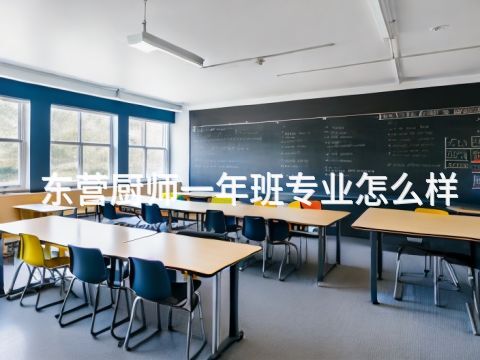 东营厨师一年班专业怎么样