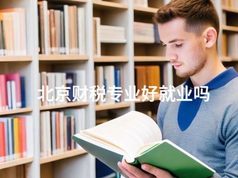 北京财税专业好就业吗(图1)