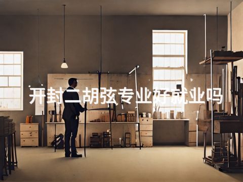 开封二胡弦专业好就业吗
