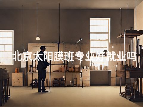 北京太阳膜班专业好就业吗