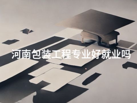 河南包装工程专业好就业吗