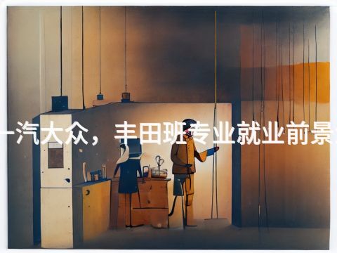 青島一汽大眾，豐田班專業就業前景怎么樣