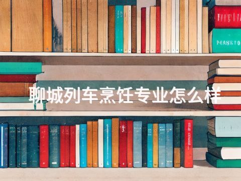 聊城列车烹饪专业怎么样(图1) 聊城列车烹饪专业怎么样(图1)