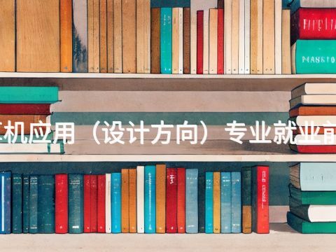 菏泽计算机应用（设计方向）专业就业前景怎么样