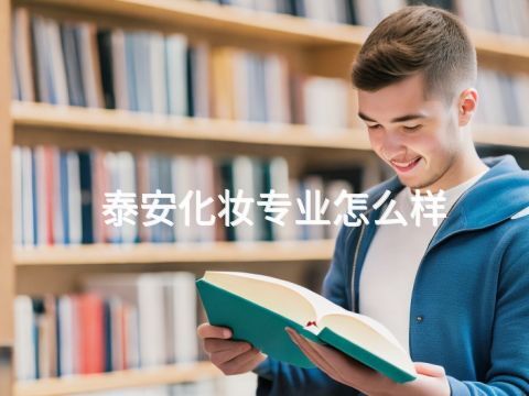 泰安化妆专业怎么样