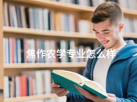 焦作农学专业怎么样