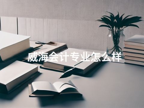 威海会计专业怎么样