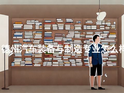 德州汽车装备与制造专业怎么样