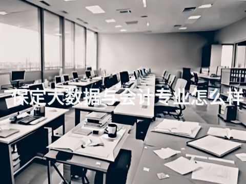 保定大数据与会计专业怎么样