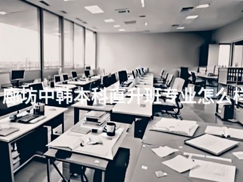 廊坊中韩本科直升班专业怎么样
