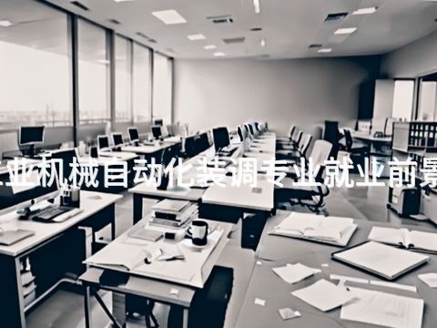 济南工业机械自动化装调专业就业前景怎么样