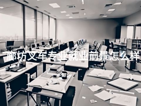 廊坊叉车专业就业前景怎么样