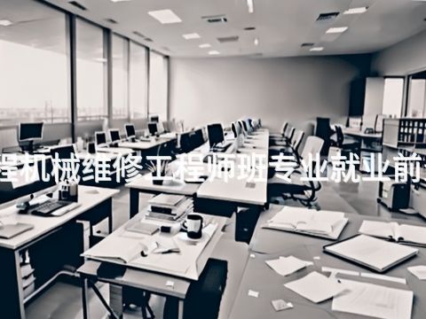 东营工程机械维修工程师班专业就业前景怎么样