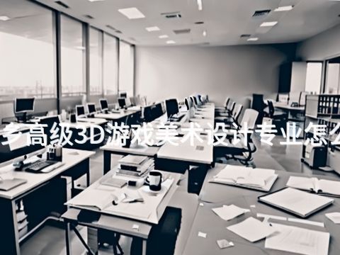 新乡高级3D游戏美术设计专业怎么样