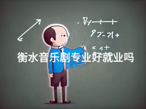 衡水音乐剧专业好就业吗