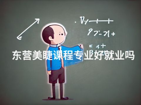东营美睫课程专业好就业吗