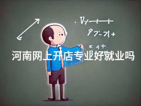 河南网上开店专业好就业吗(图1)
