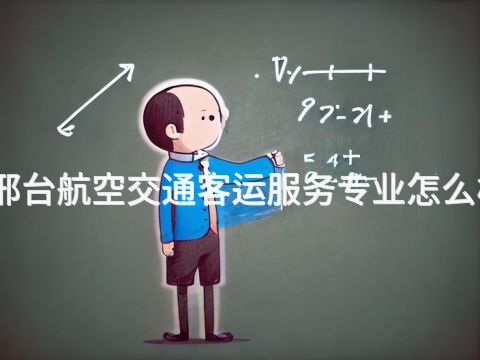 邢台航空交通客运服务专业怎么样