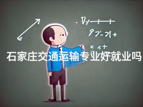 石家莊交通運輸專業好就業嗎