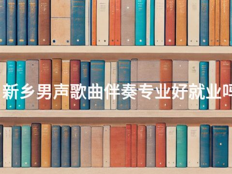 新乡男声歌曲伴奏专业好就业吗