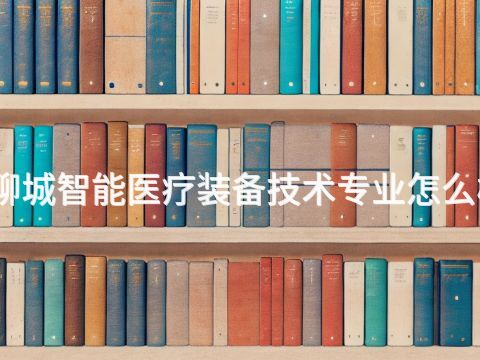 聊城智能医疗装备技术专业怎么样