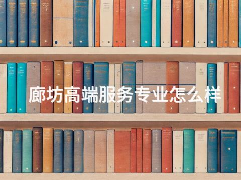 廊坊高端服务专业怎么样
