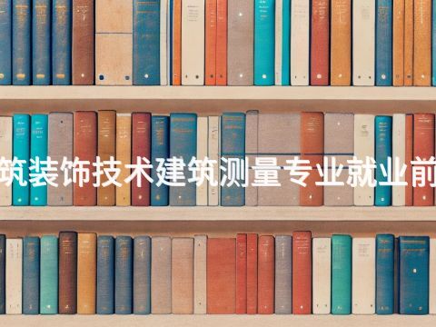 东营"建筑装饰技术建筑测量专业就业前景怎么样