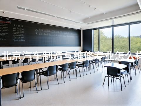 北京汽车制造与维修专业怎么样 北京汽车制造与维修专业怎么样