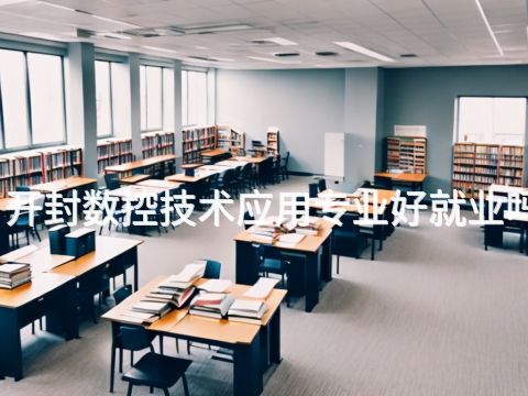 开封数控技术应用专业好就业吗