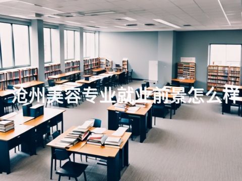 沧州美容专业就业前景怎么样