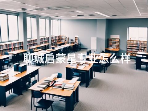 聊城启蒙星专业怎么样