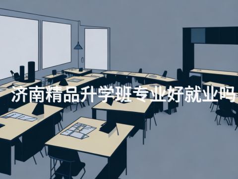济南精品升学班专业好就业吗