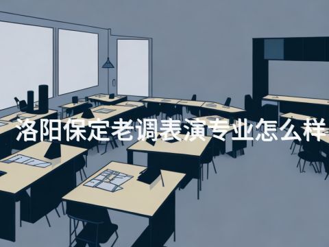 洛阳保定老调表演专业怎么样