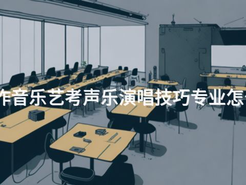 焦作音乐艺考声乐演唱技巧专业怎么样