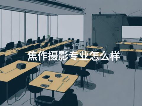 焦作摄影专业怎么样