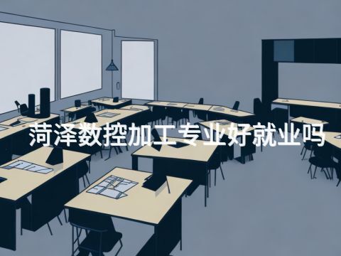 菏泽数控加工专业好就业吗