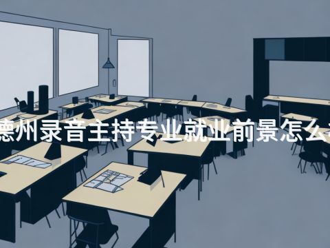德州录音主持专业就业前景怎么样