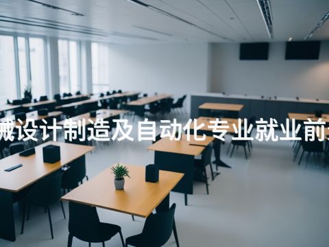 天津机械设计制造及自动化专业就业前景怎么样