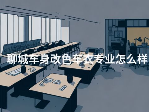 聊城车身改色车衣专业怎么样
